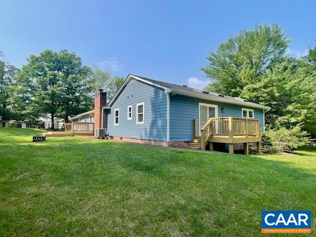 2583 Rio Mills Road Earlysville, VA 22936 - Photo 36 of 41 a view of a house with a yard