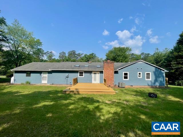 2583 Rio Mills Road Earlysville, VA 22936 - Photo 37 of 41 a house view with a garden