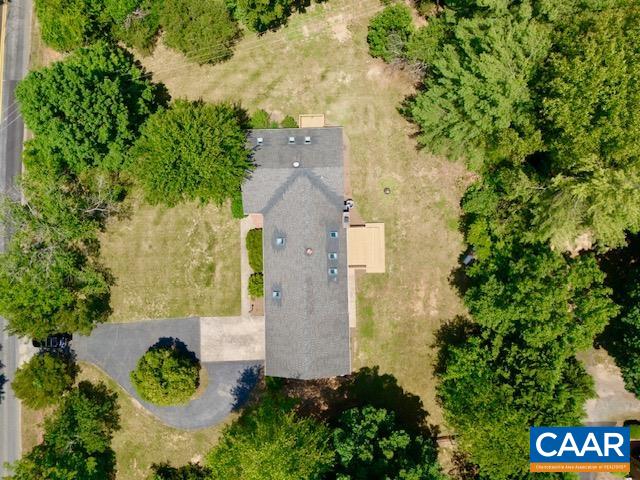 2583 Rio Mills Road Earlysville, VA 22936 - Photo 41 of 41 an aerial view of a house with a yard and garden