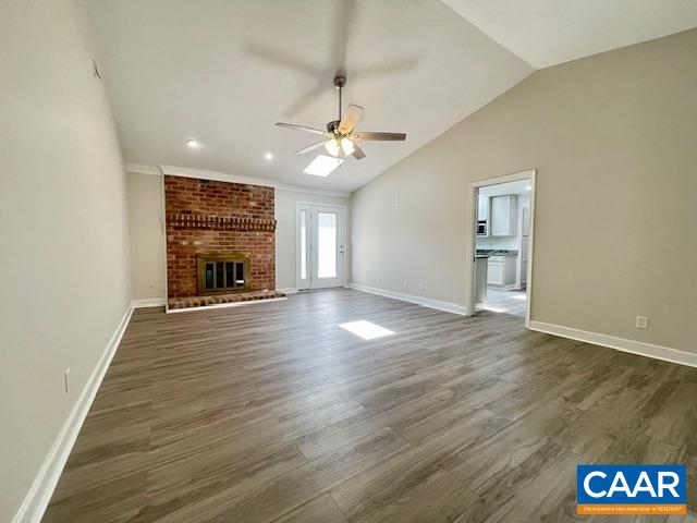2583 Rio Mills Road Earlysville, VA 22936 - Photo 6 of 41 wooden floor in an empty room with a window