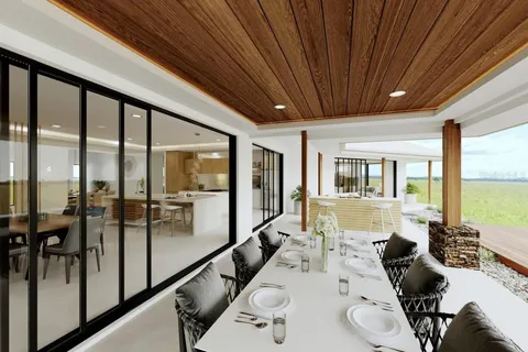 a very nice looking room with a large window