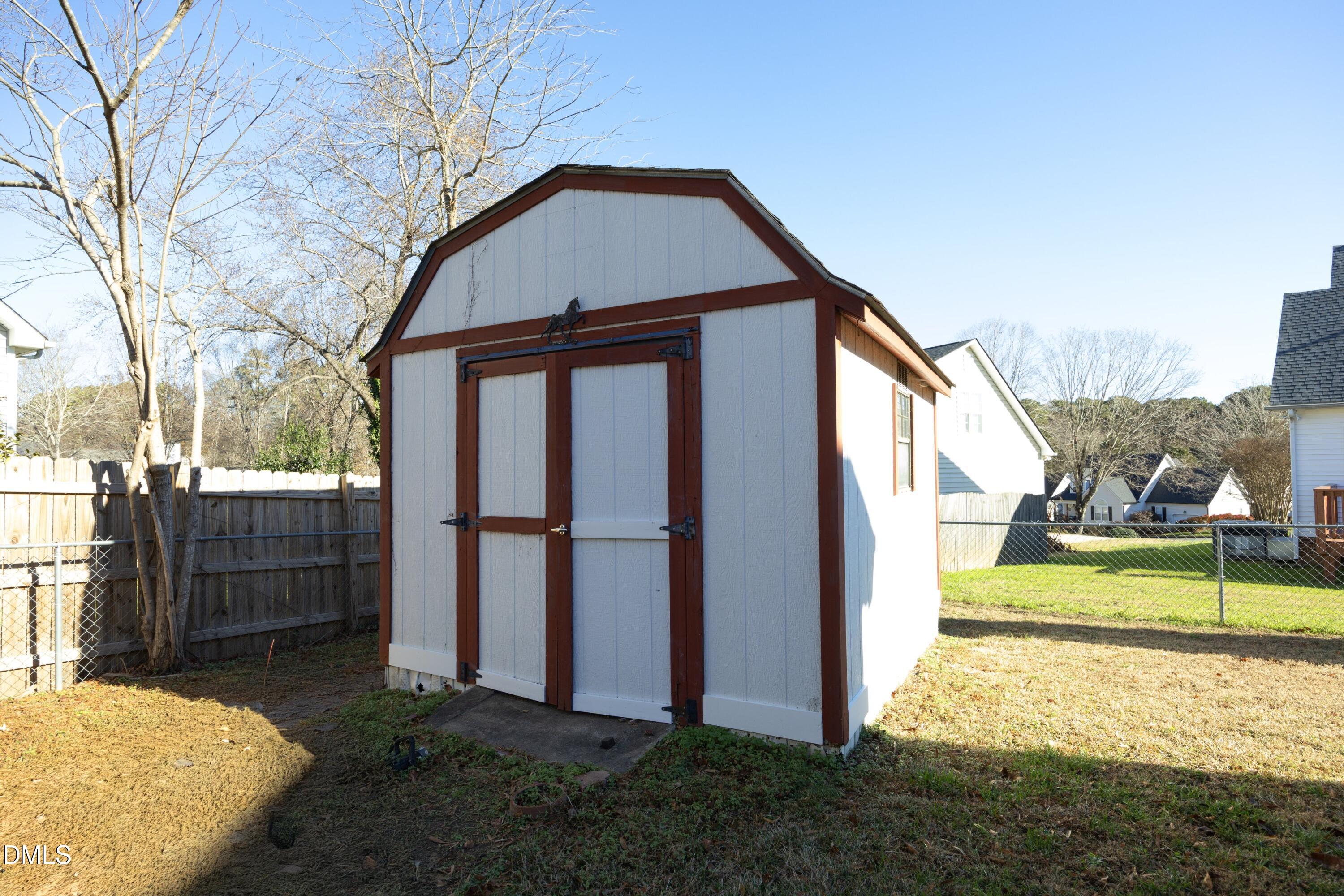103 Brims Way Garner, NC 27529 - Photo 32 of 36 103 Brims Way - Shed