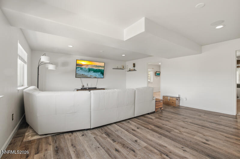 1367 Calavaras Road Reno, NV 89521 - Photo 16 of 26 a living room with furniture and flat screen tv