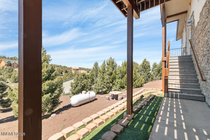 1367 Calavaras Road Reno, NV 89521 - Photo 3 of 26 a view of balcony with wooden floor