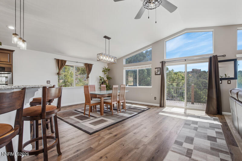 1367 Calavaras Road Reno, NV 89521 - Photo 7 of 26 a view of a dining room with furniture window and outside view