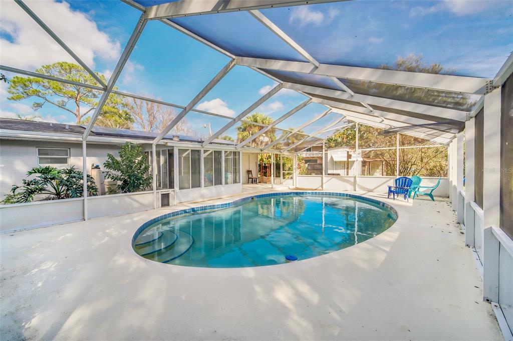 5 Southeast Ocale Way Summerfield, FL 34491 - Photo 16 of 18 a view of indoor pool and deck