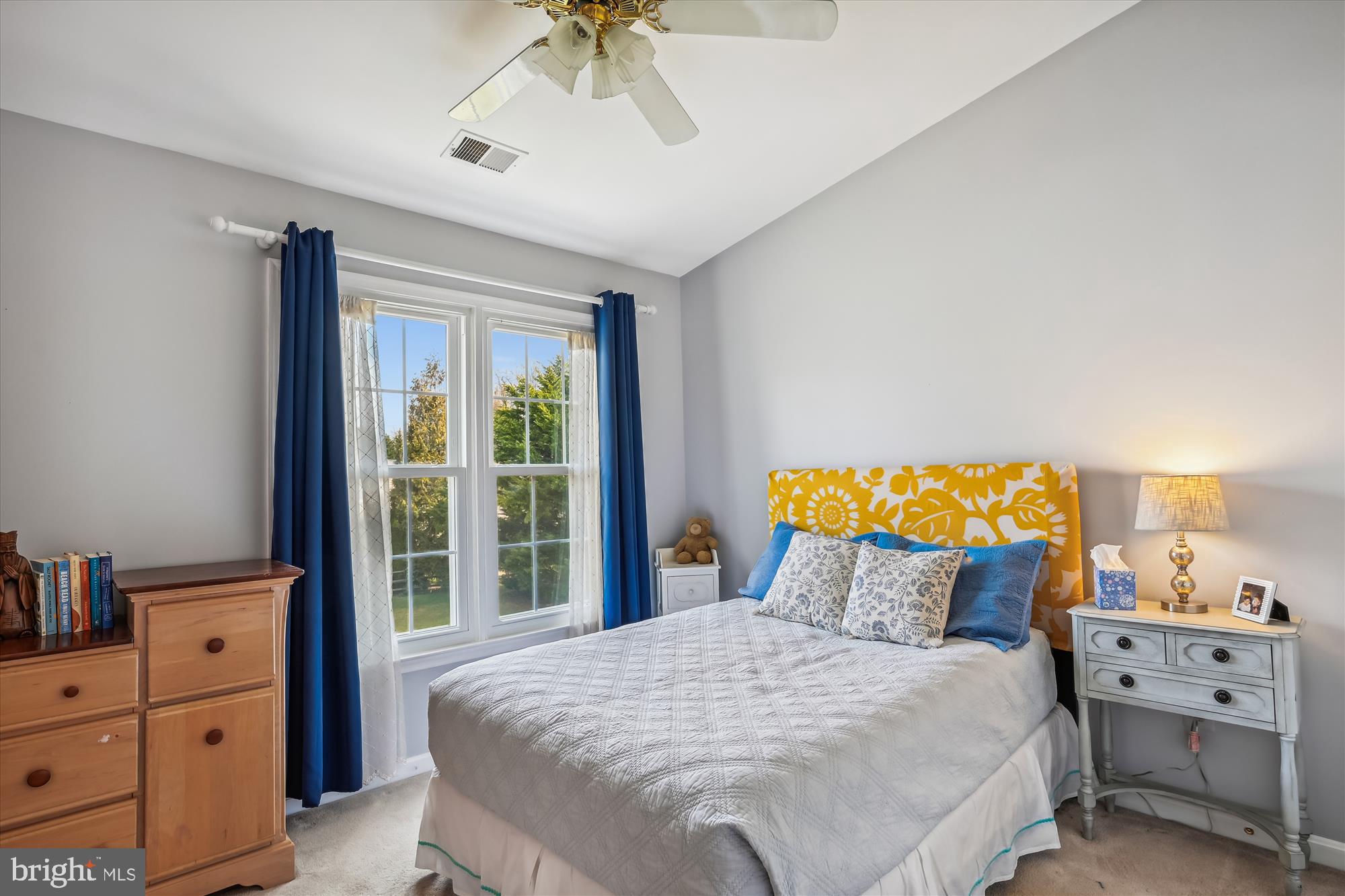 1479 Old Hickory Road Annapolis, MD 21409 - Photo 31 of 39 Bedroom 3 with vaulted ceiling and fan