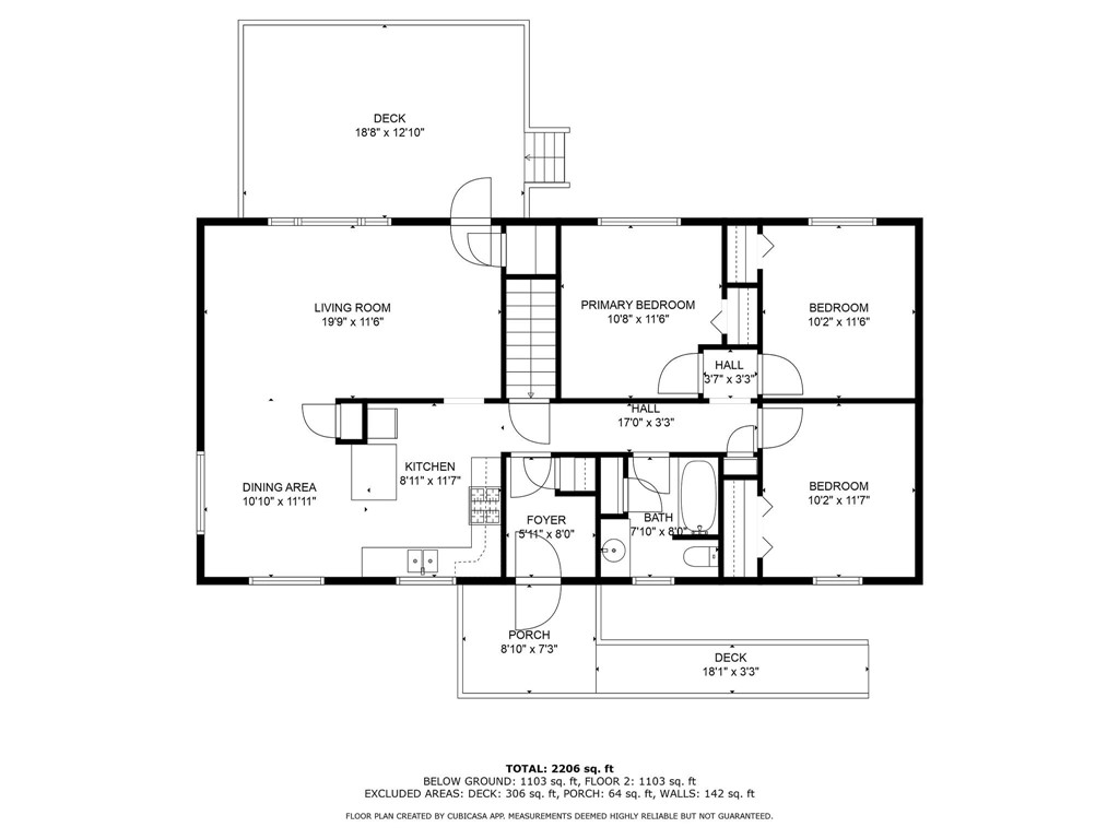 4758 Ryan Road Couderay, WI 54828 - Photo 47 of 49 Floor Plan