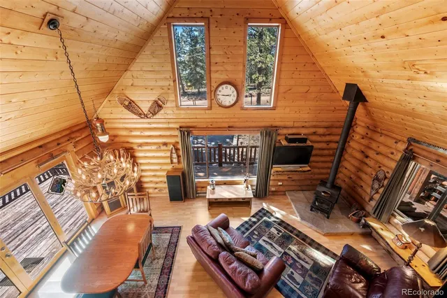 a bedroom with a bed and a cabinets