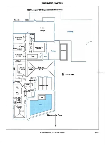 $3,500,000 | 7927 Longbay Boulevard, Sarasota, FL 34243