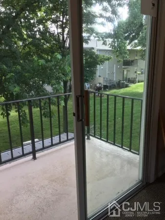 a view of a balcony
