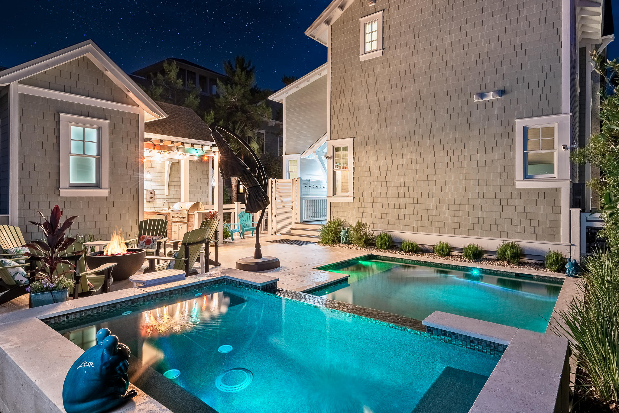 57 Salt Box Lane West Inlet Beach, FL 32461 - Photo 57 of 74 a view of swimming pool with outdoor seating
