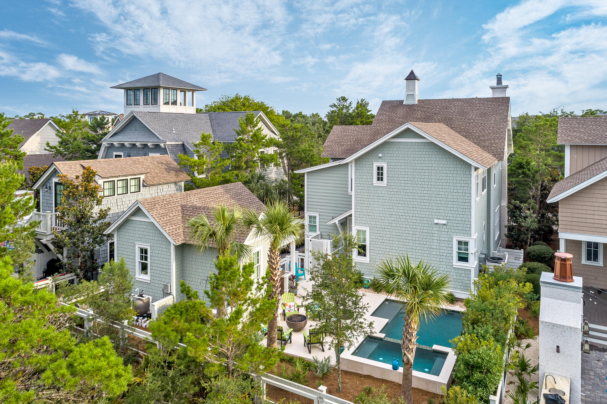 57 Salt Box Lane West Inlet Beach, FL 32461 - Photo 61 of 74 an aerial view of a house