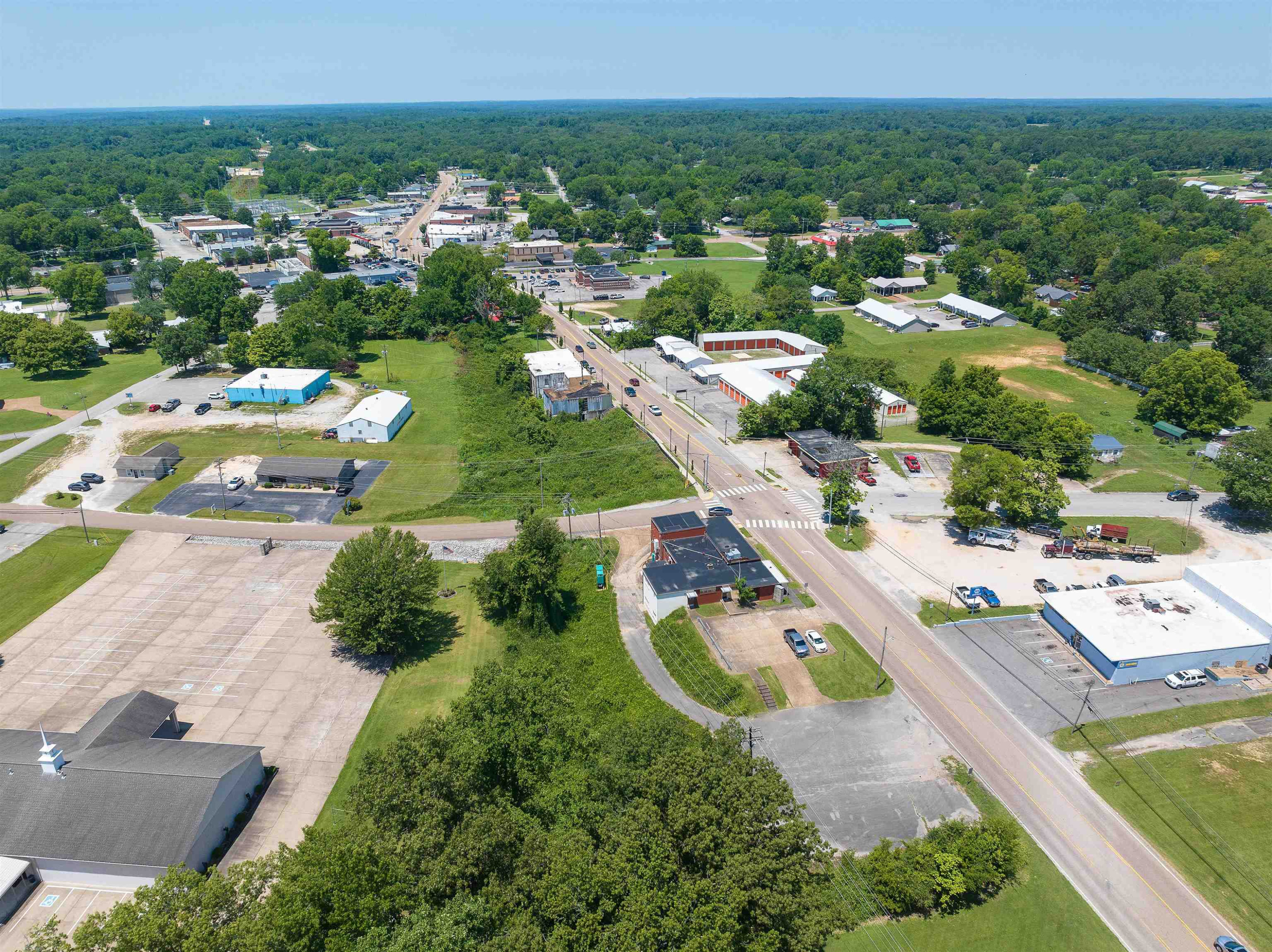 0 East Main Street Parsons, TN 38363 - Photo 10 of 10 an aerial view of residential houses with outdoor space