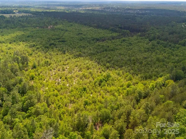 a view of a field with an ocean view