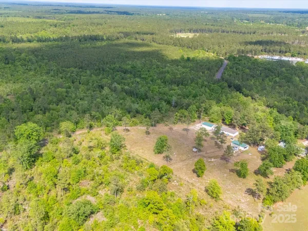 a view of a lake with lots of trees