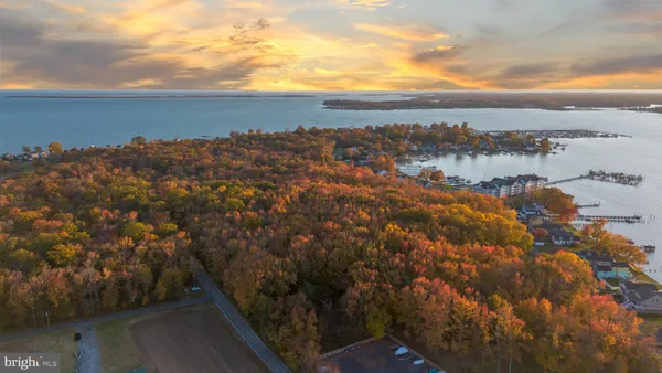 a view of city and mountain