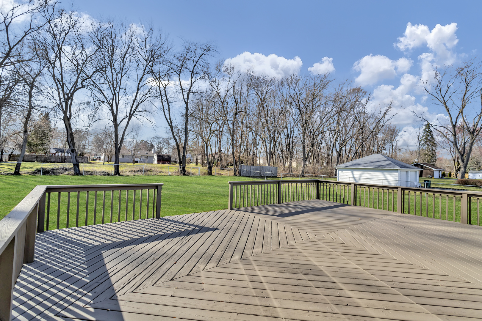 18 Tweed Road Fox Lake, IL 60020 - Photo 8 of 35 a view of a park with large trees
