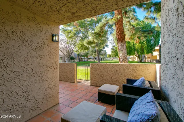 a view of a volley ball court
