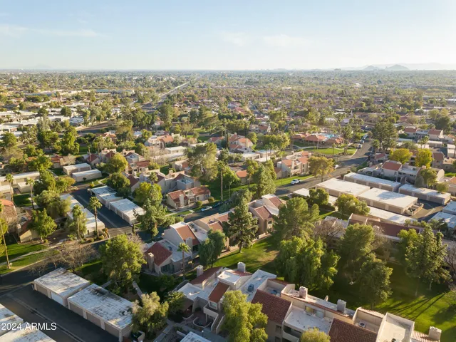 a view of city and ocean