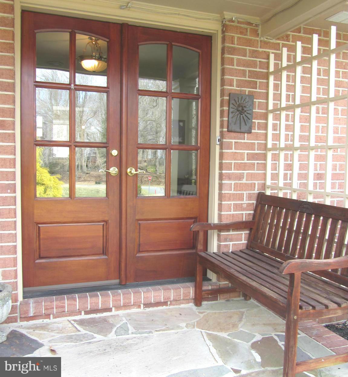 901 Huntsman Road Towson, MD 21286 - Photo 2 of 30 a view of a porch with a bench
