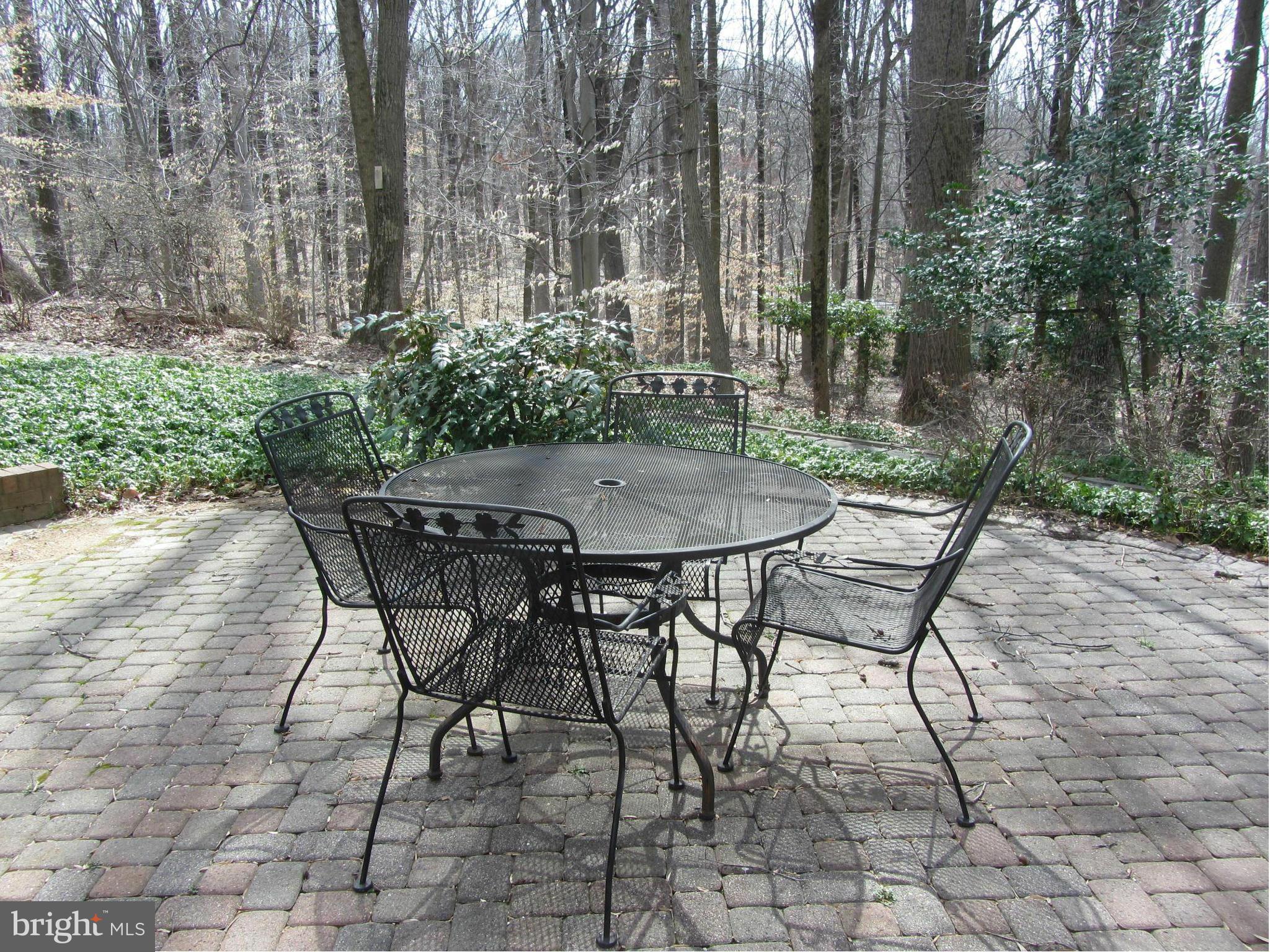 901 Huntsman Road Towson, MD 21286 - Photo 26 of 30 a patio with table and chairs and potted plants