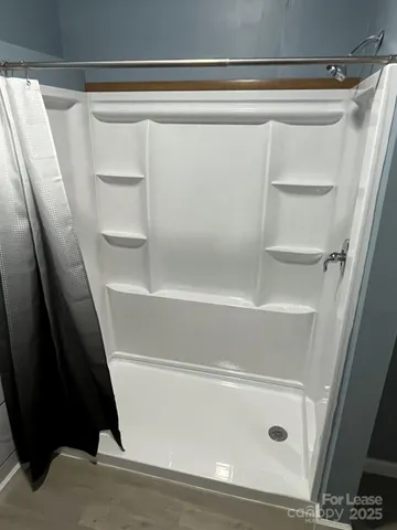 a close view of closet