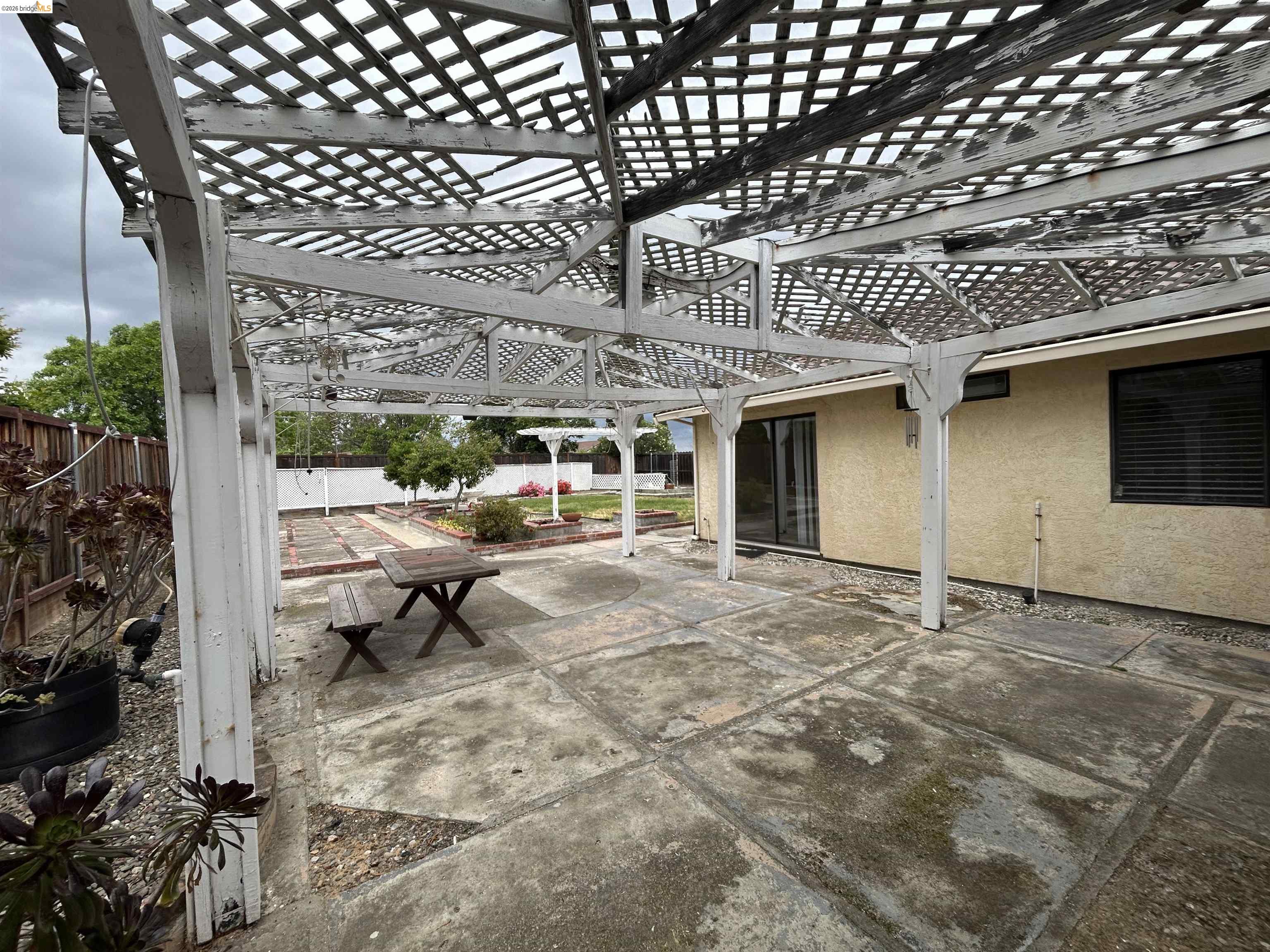 2632 Point Lobos Court Antioch, CA 94531 - Photo 23 of 27 Fenced backyard with a patio and a pergola