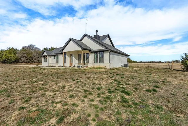 a house with a garden