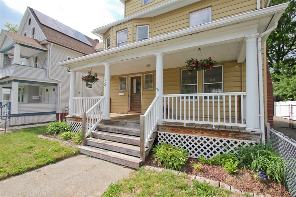 38 Virginia Street Springfield, MA 01108 - Photo 2 of 42 front view of a house with a porch