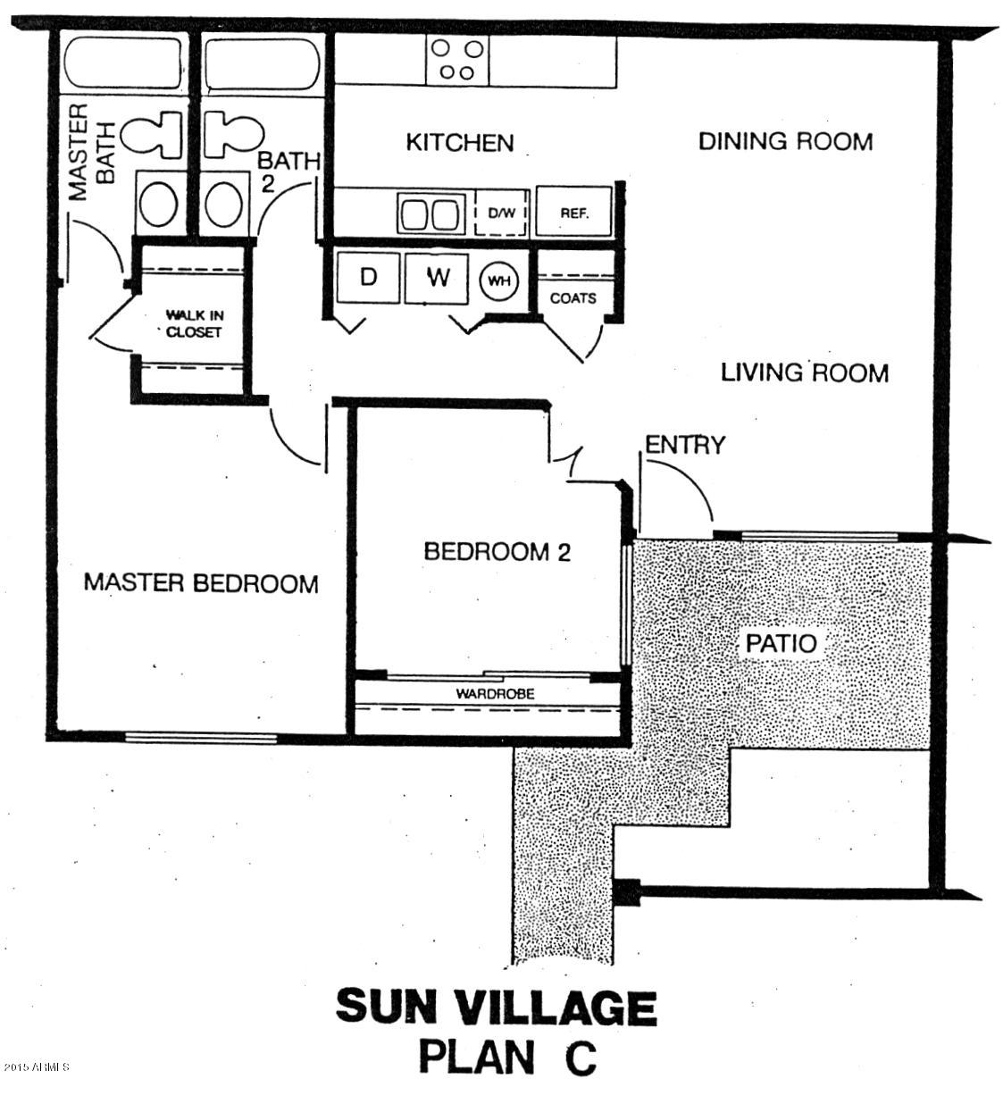 14300 West Bell Road, Unit 28 Surprise, AZ 85374 - Photo 30 of 45 PLAN C