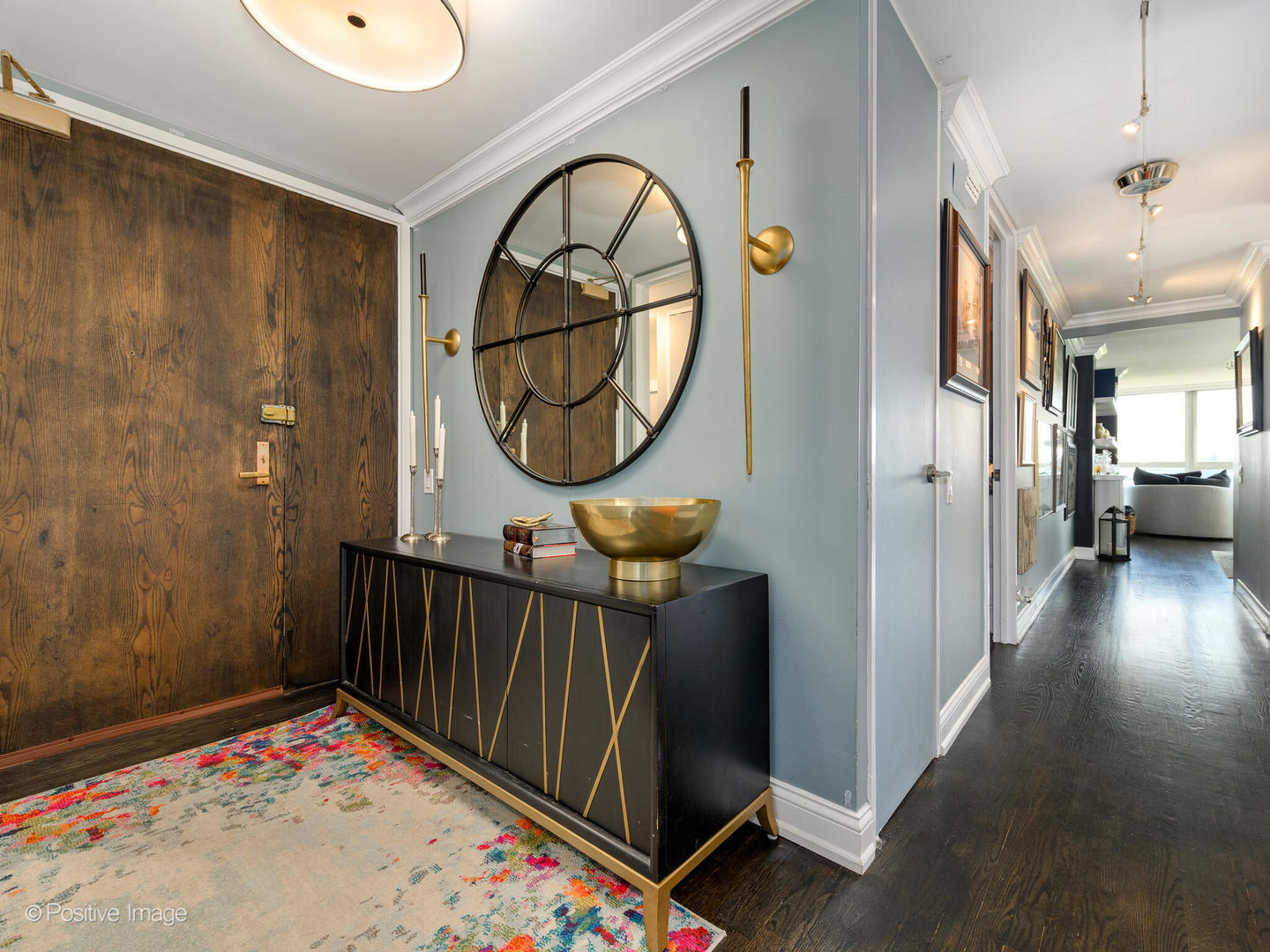 360 East Randolph Street, Unit 2204 Chicago, IL 60601 - Photo 2 of 28 a view of a hallway view with staircase