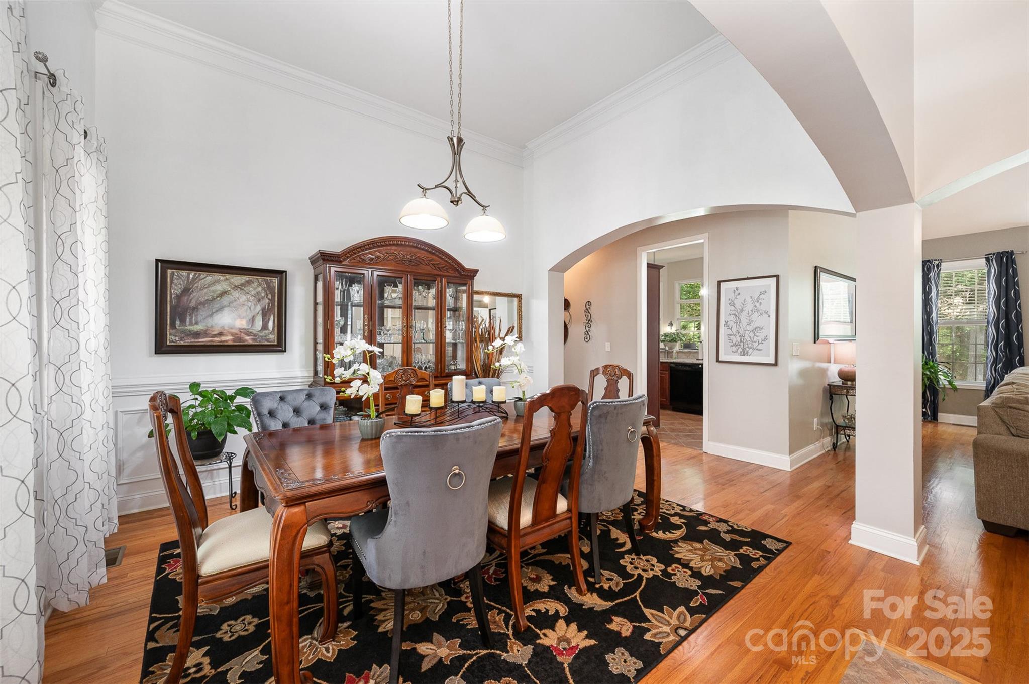 2804 Pulaski Drive Monroe, NC 28110 - Photo 3 of 30 a view of a dining room with furniture window and wooden floor