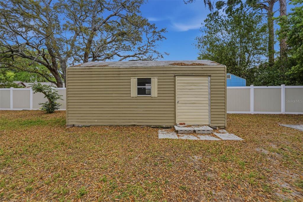 9062 Blackstone Street Spring Hill, FL 34608 - Photo 37 of 49 a view of a backyard with a large tree