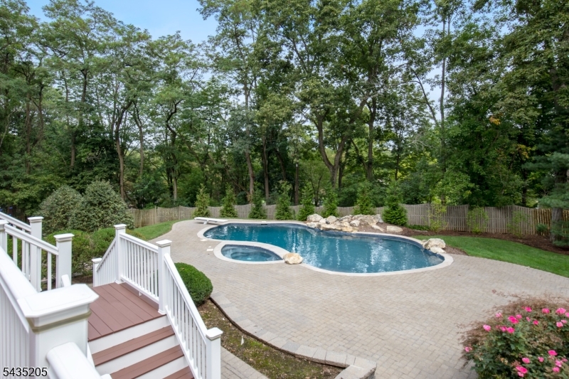 12 Oak Hill Road Bernards, NJ 07920 - Photo 30 of 33 a view of a swimming pool with a patio