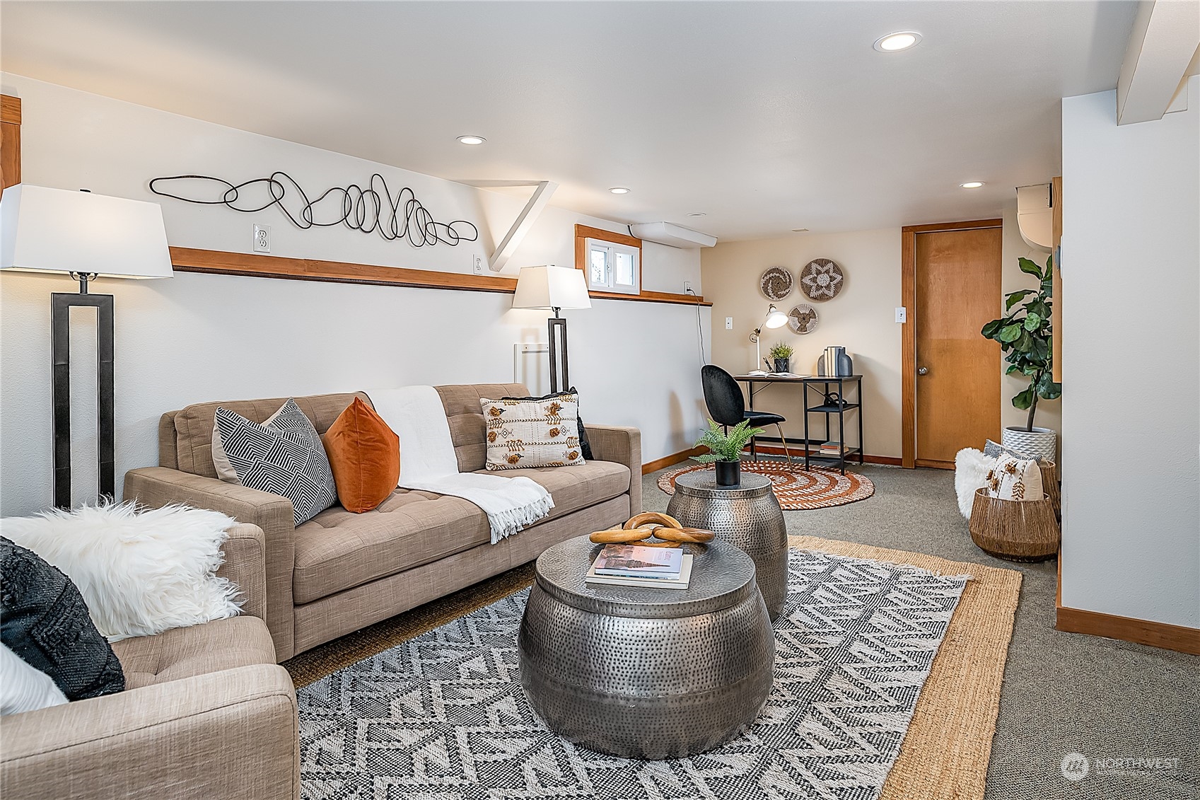 4100 Southwest Raymond Street Seattle, WA 98136 - Photo 15 of 23 a living room with furniture and a rug