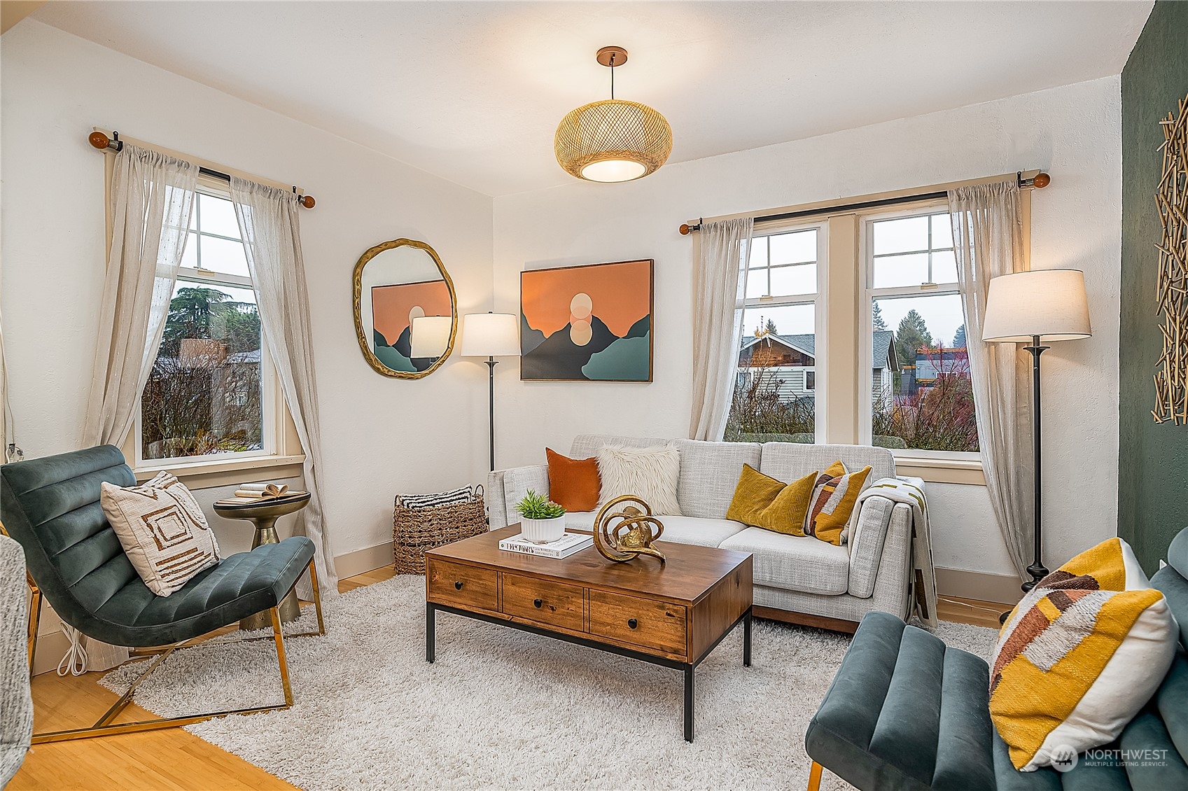 4100 Southwest Raymond Street Seattle, WA 98136 - Photo 4 of 23 a living room with furniture and a large window