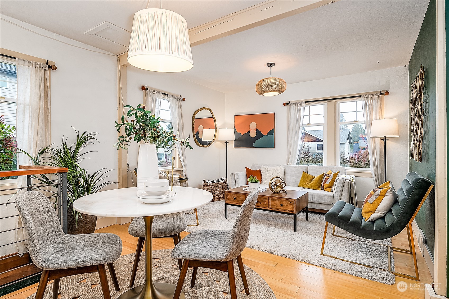 4100 Southwest Raymond Street Seattle, WA 98136 - Photo 6 of 23 a dining room with furniture and window