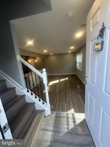 a view of entryway and hall