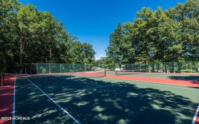 a view of a tennis court