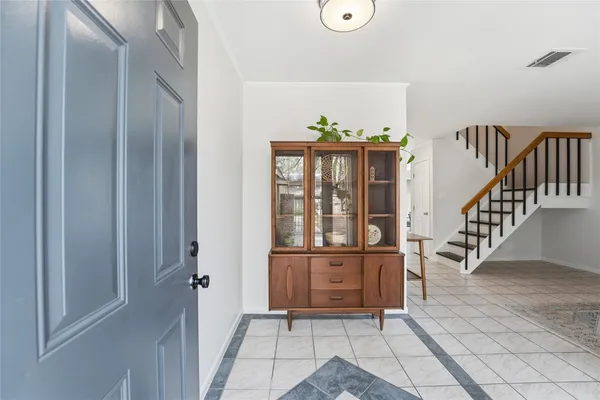 a view of front door of a house