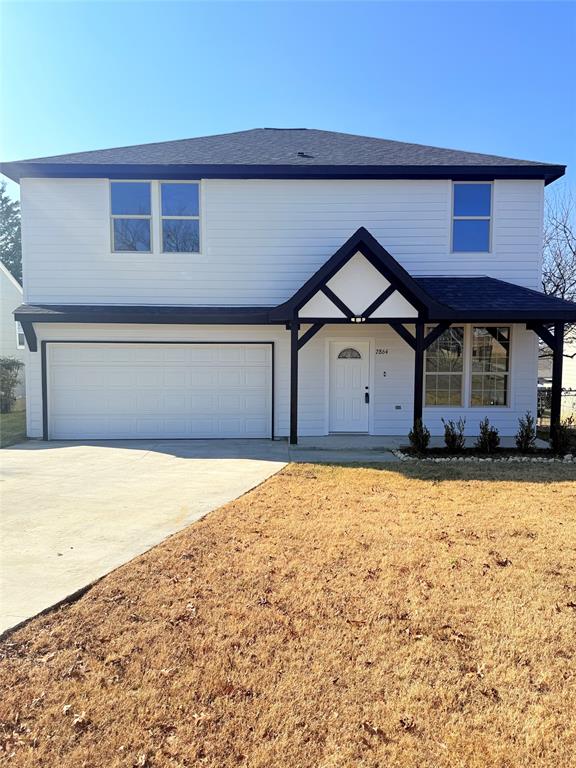 2864 Burchill Road Fort Worth, TX 76105 - Photo 1 of 26 a front view of a house with a yard