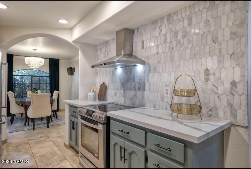908 West Flynn Lane Phoenix, AZ 85013 - Photo 7 of 19 a spacious bathroom with a granite countertop sink a toilet and a mirror