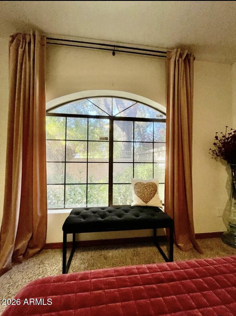 908 West Flynn Lane Phoenix, AZ 85013 - Photo 9 of 19 a bedroom with window and a rug