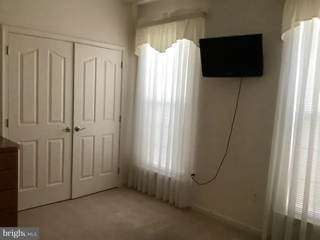 a view of a utility room with a window