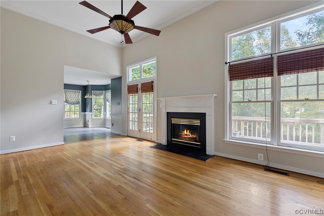 5407 Chestnut Bluff Road Midlothian, VA 23112 - Photo 8 of 35 a view of an empty room with window and fire place