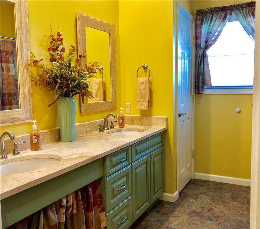 182 Arner Road Freeport, PA 16229 - Photo 13 of 25 Double sink master bath with custom cabinetry and 36" wide walk in shower