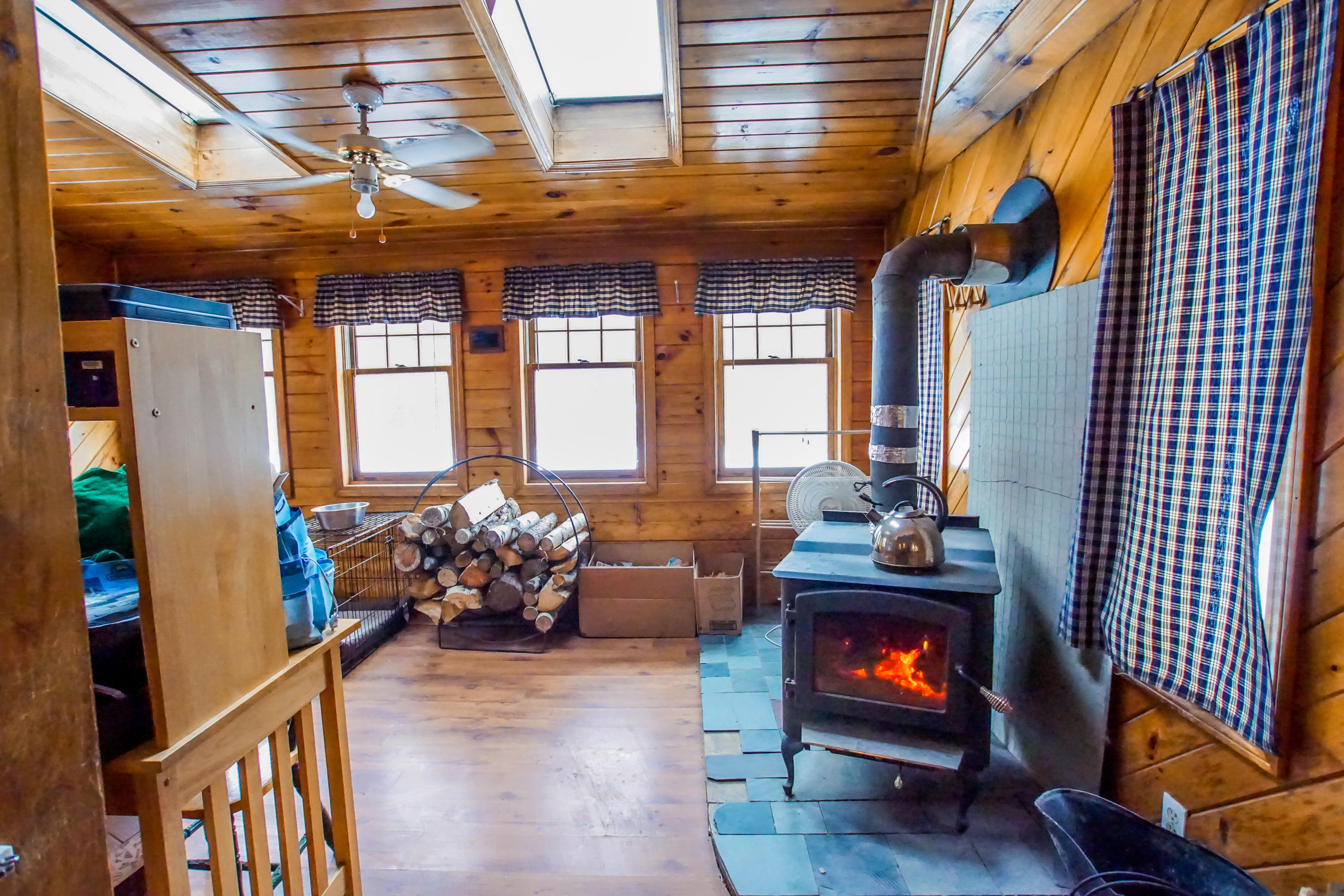 166 Marshfield Flats Road Marshfield, ME 04654 - Photo 2 of 14 Woodstove