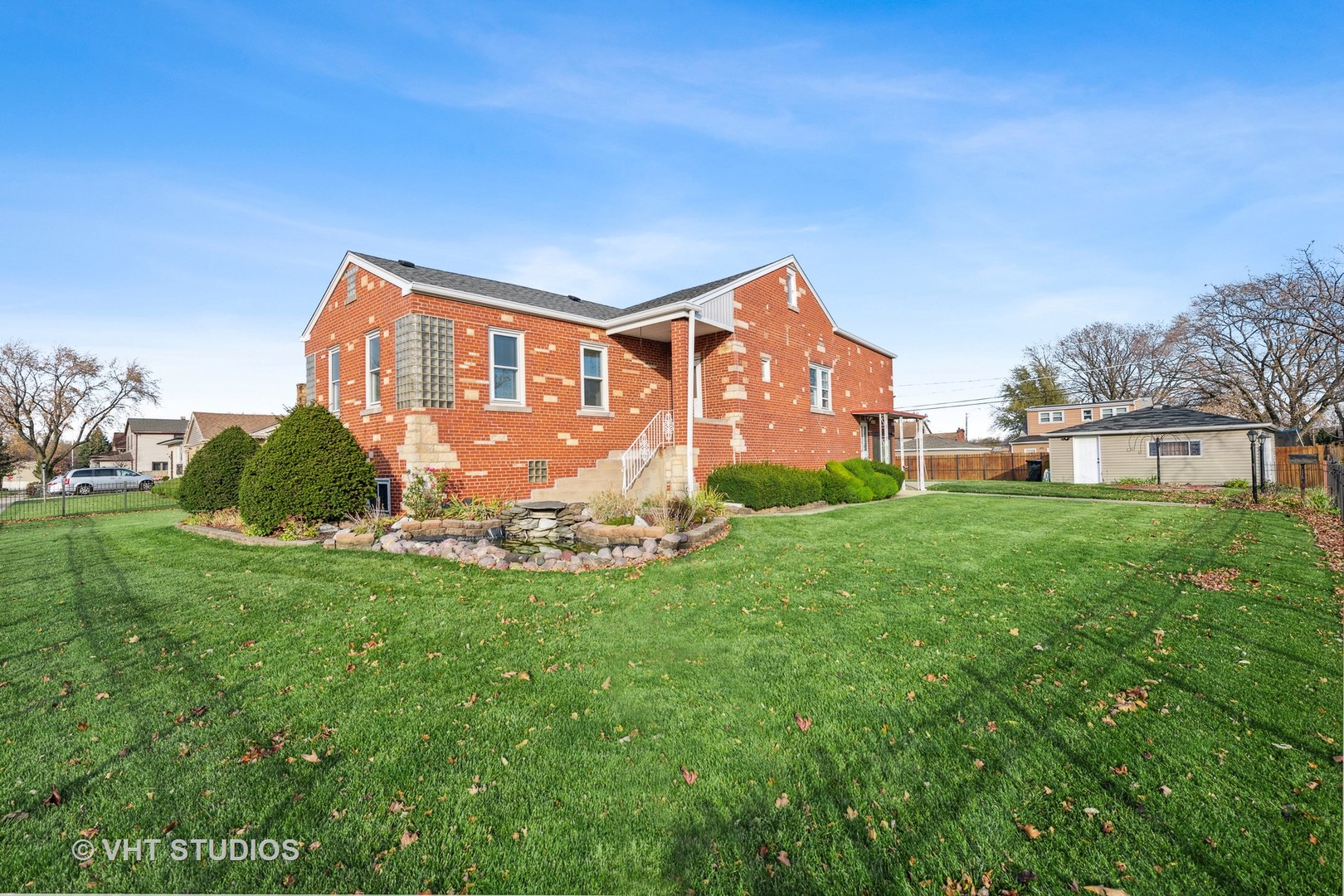 10012 Berteau Avenue Schiller Park, IL 60176 - Photo 1 of 35 a front view of a house with a yard