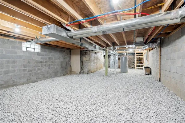 a view of under construction room and staircase